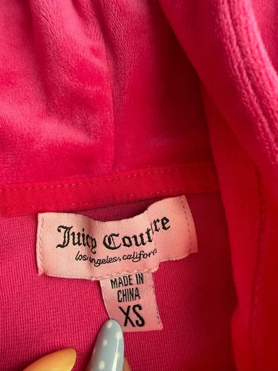 Juicy Couture Velour Hoodie - Picture 3 of 5